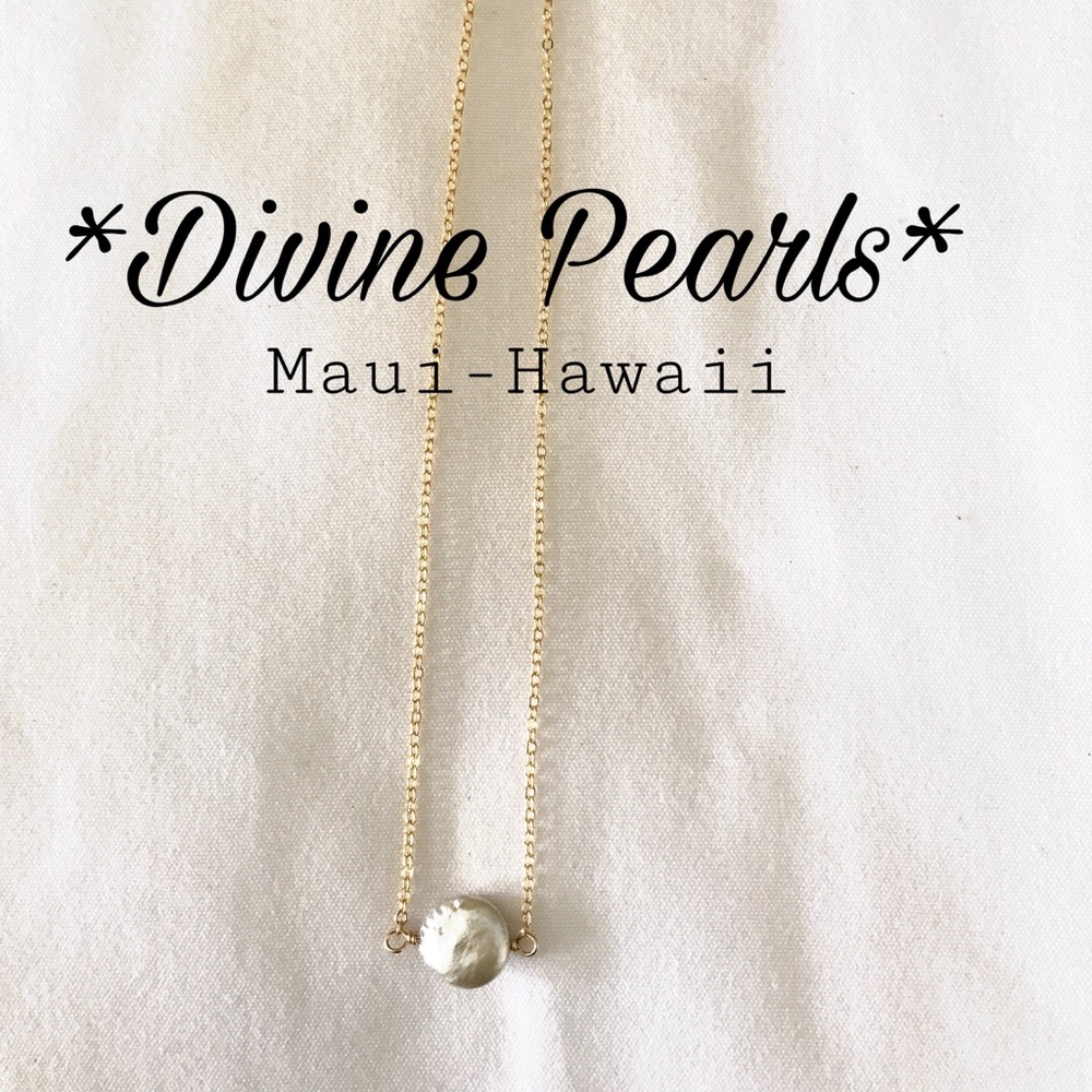 Coin Pearl & Chain - Picture 3 of 8